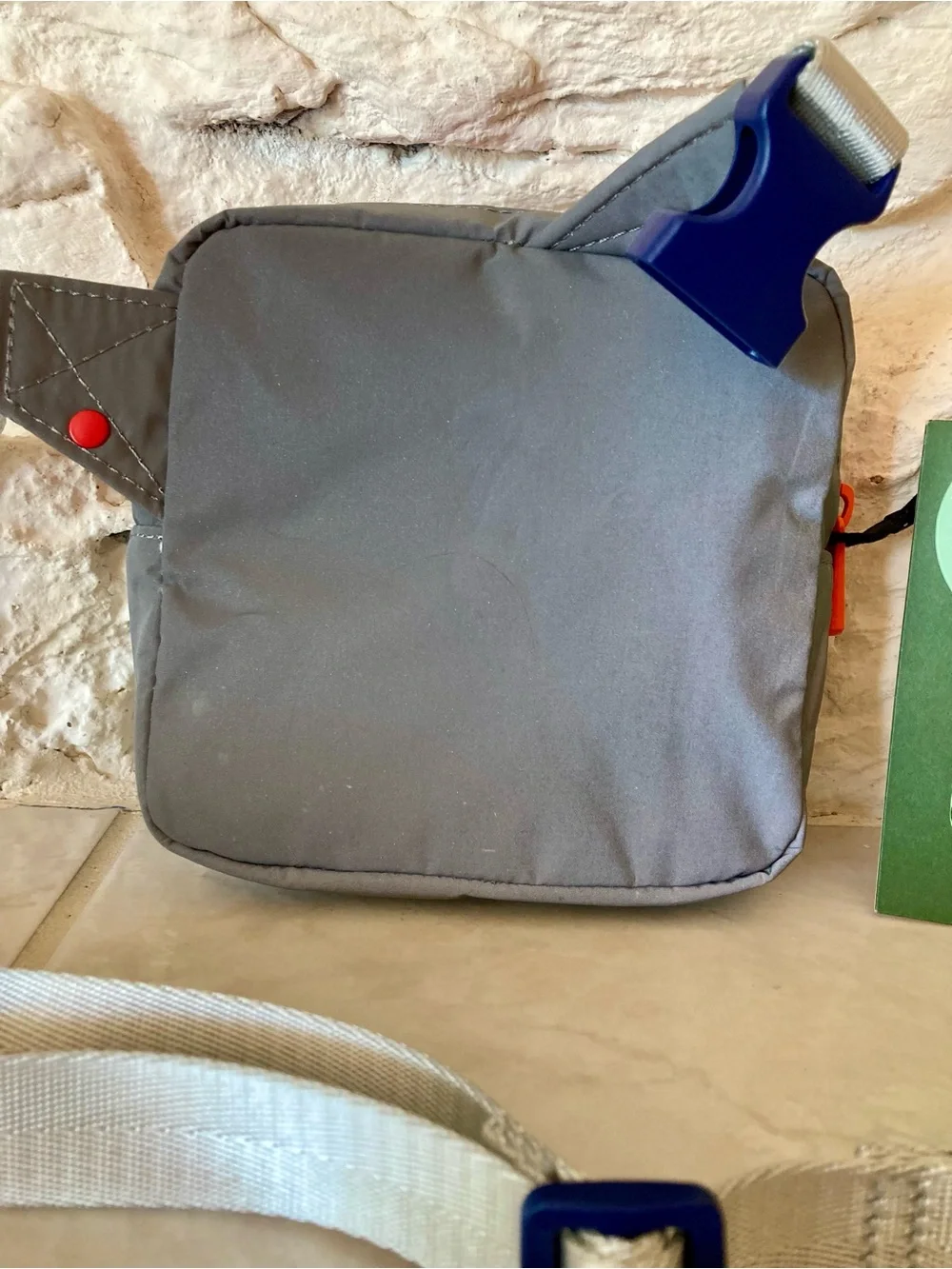 NWT State Lorimer kids fanny pack/sling bag w/ playful astronaut rocket patch